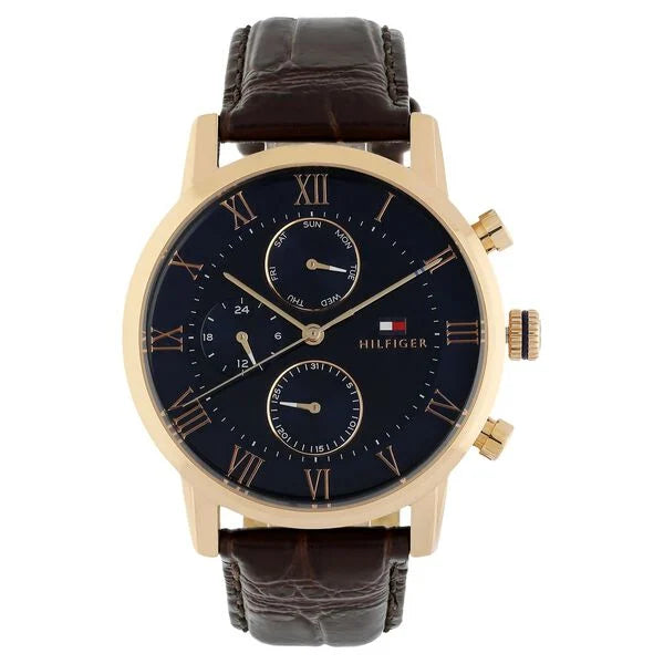 Tommy Hilfiger Quartz Multifunction Blue Dial Watch for Men