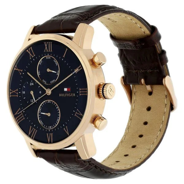 Tommy Hilfiger Quartz Multifunction Blue Dial Watch for Men