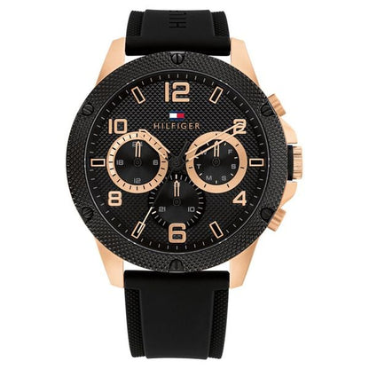 Tommy Hilfiger Black Dial Quartz Analog Watch for Men ntth1792028