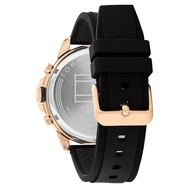 Tommy Hilfiger Black Dial Quartz Analog Watch for Men ntth1792028