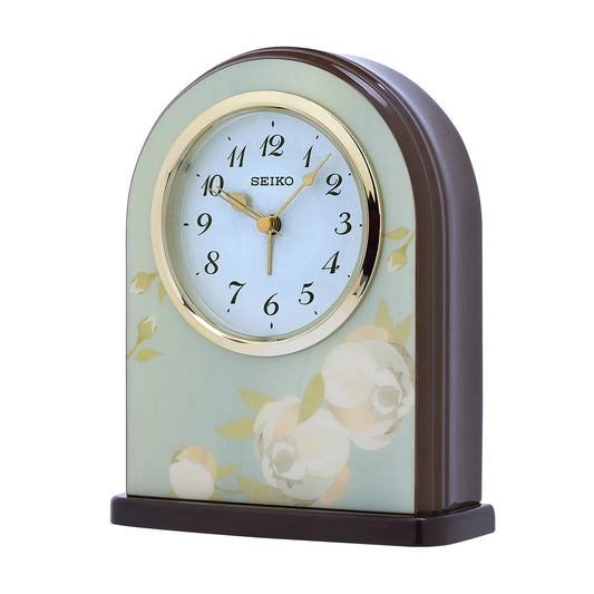 QXE055L PIANO FINISH WOOD WALL CLOCKS