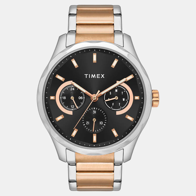 Timex Men Quartz Dial Analog Stainless Steel Watch TW0TG7622-EX