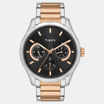 Timex Men Quartz Dial Analog Stainless Steel Watch TW0TG7622-EX