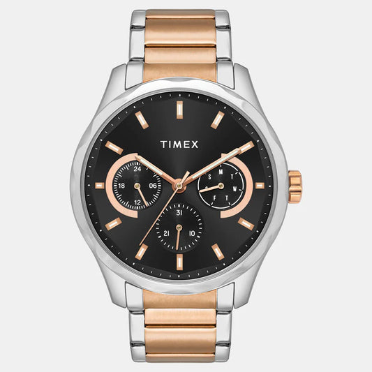 Timex Men Quartz Dial Analog Stainless Steel Watch TW0TG7622-EX