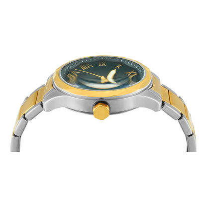 TIMEX Round Green Dial Analog Men's Watch - TW0TG7641