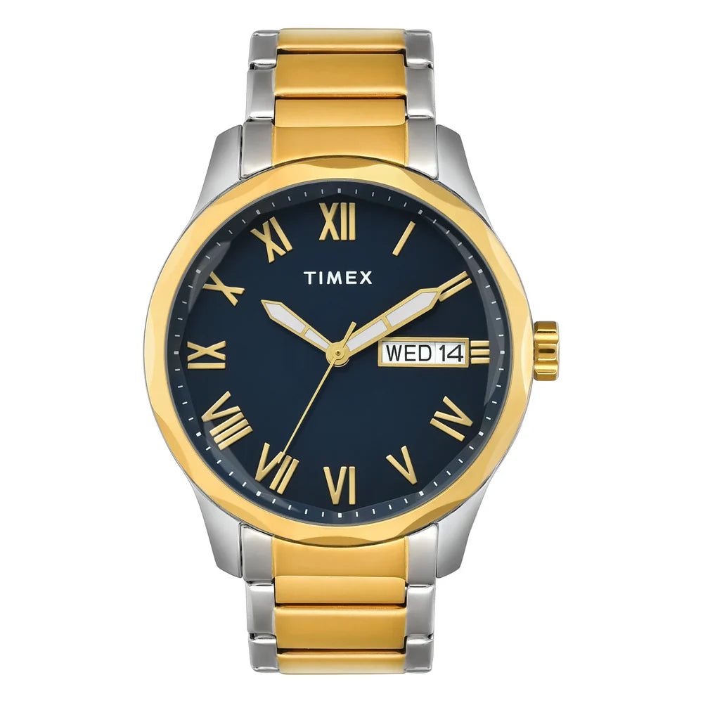 Timex Full Roman Blue Dial Men's Watch - TW0TG7642