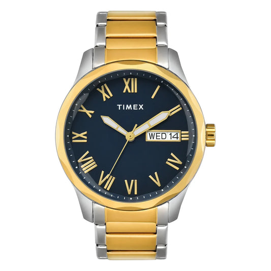 Timex Full Roman Blue Dial Men's Watch - TW0TG7642