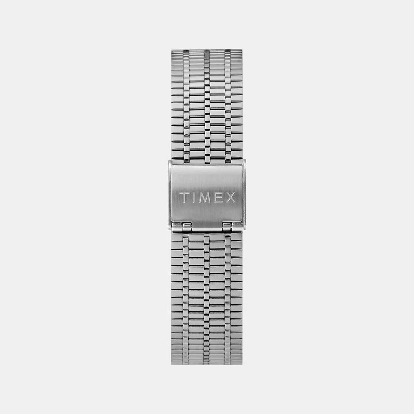 Q Timex Men Quartz Dial Analog Stainless Steel Watch TW2T80700U9
