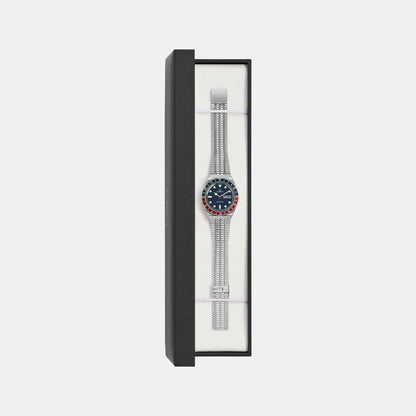 Q Timex Men Quartz Dial Analog Stainless Steel Watch TW2T80700U9