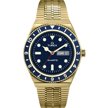 TIMEX Q Diver Inspired Blue Round Dial Analog Men's Watch - TWEG26302