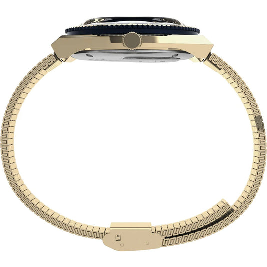 Q Timex Reissue 38mm Stainless Steel Bracelet Watch - TW2U62000U9