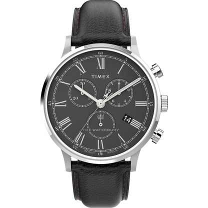 TIMEX Waterbury Classic White Round Dial Analog Men's Watch - TW2U88300UJ