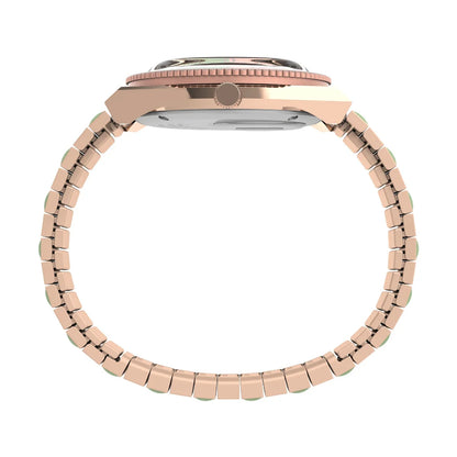 Timex Q Malibu 36mm Stainless Steel Expansion Band Watch - TW2V38700UJ