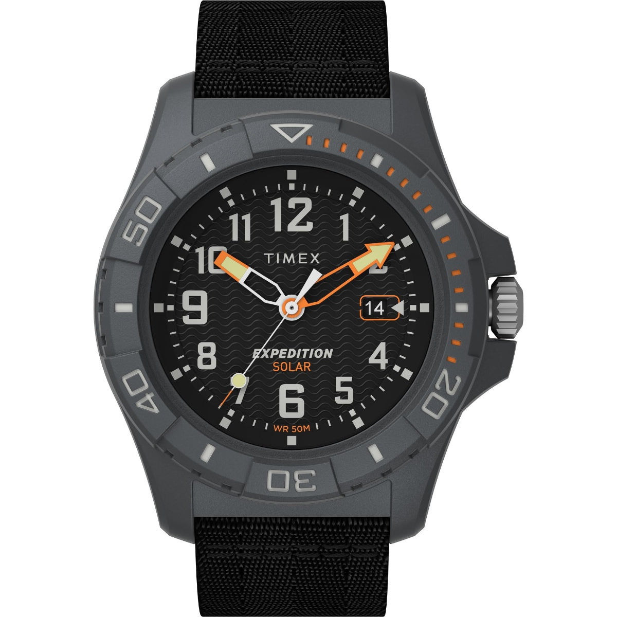 TIMEX Expedition North Freedive Ocean 46mm Recycled Fabric Strap Watch TW2V40500X6