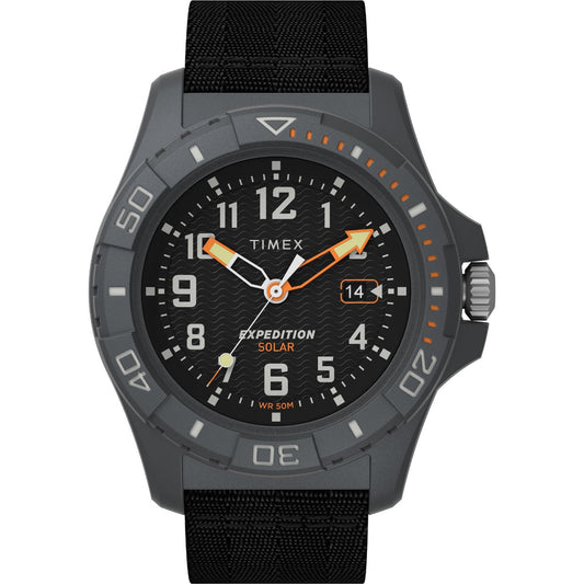TIMEX Expedition North Freedive Ocean 46mm Recycled Fabric Strap Watch TW2V40500X6