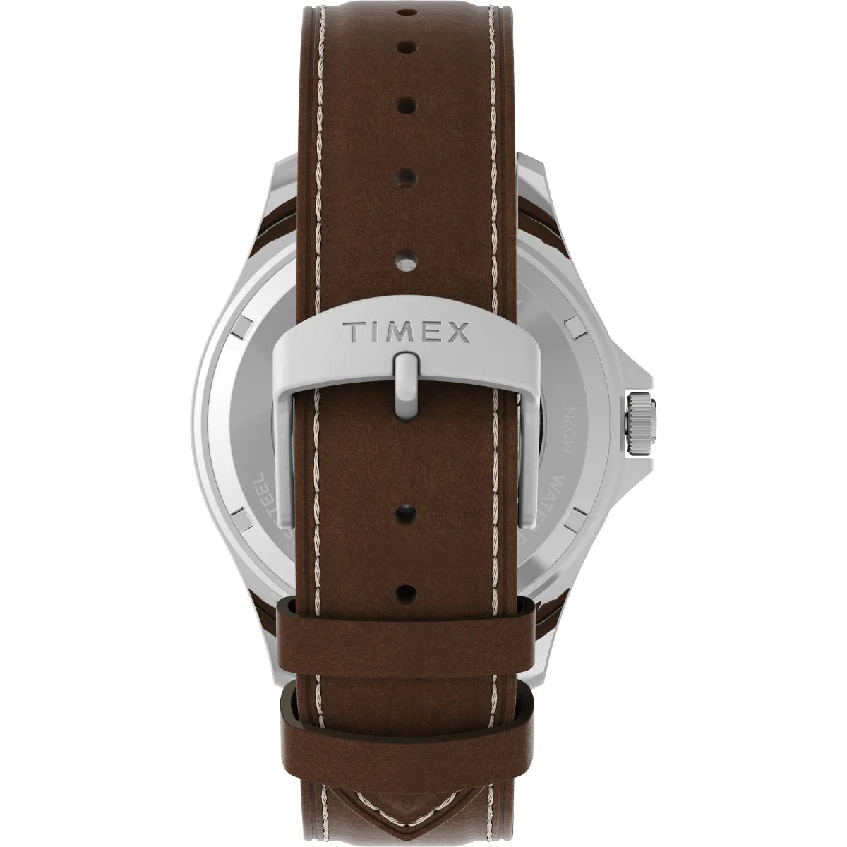 TIMEX Navi XL Automatic 41mm Leather Strap Watch - TW2V41500U9