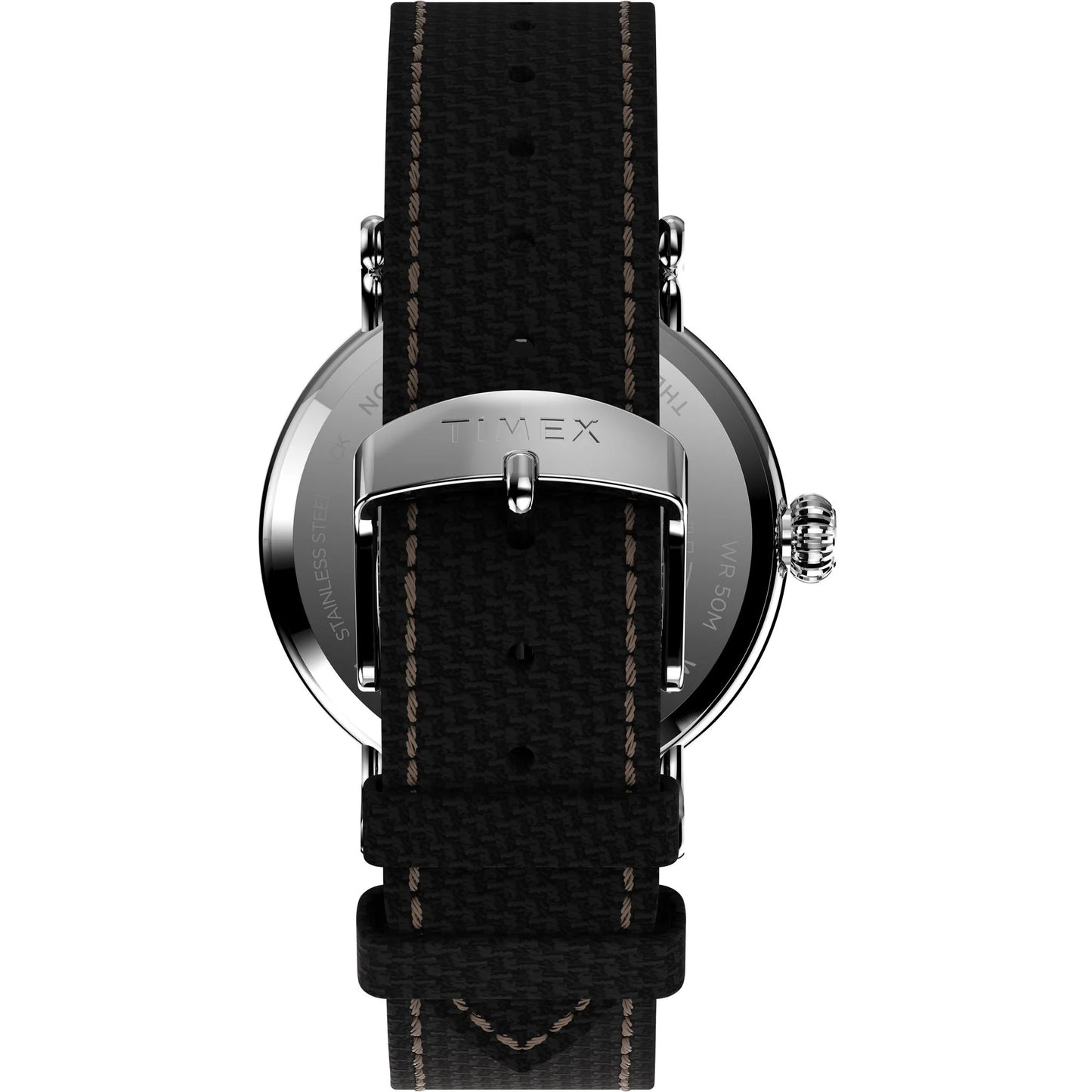 TIMEX Waterbury Black Round Dial Analog Men's Watch - TW2V44000UJ