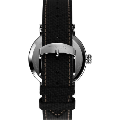 TIMEX Waterbury Black Round Dial Analog Men's Watch - TW2V44000UJ