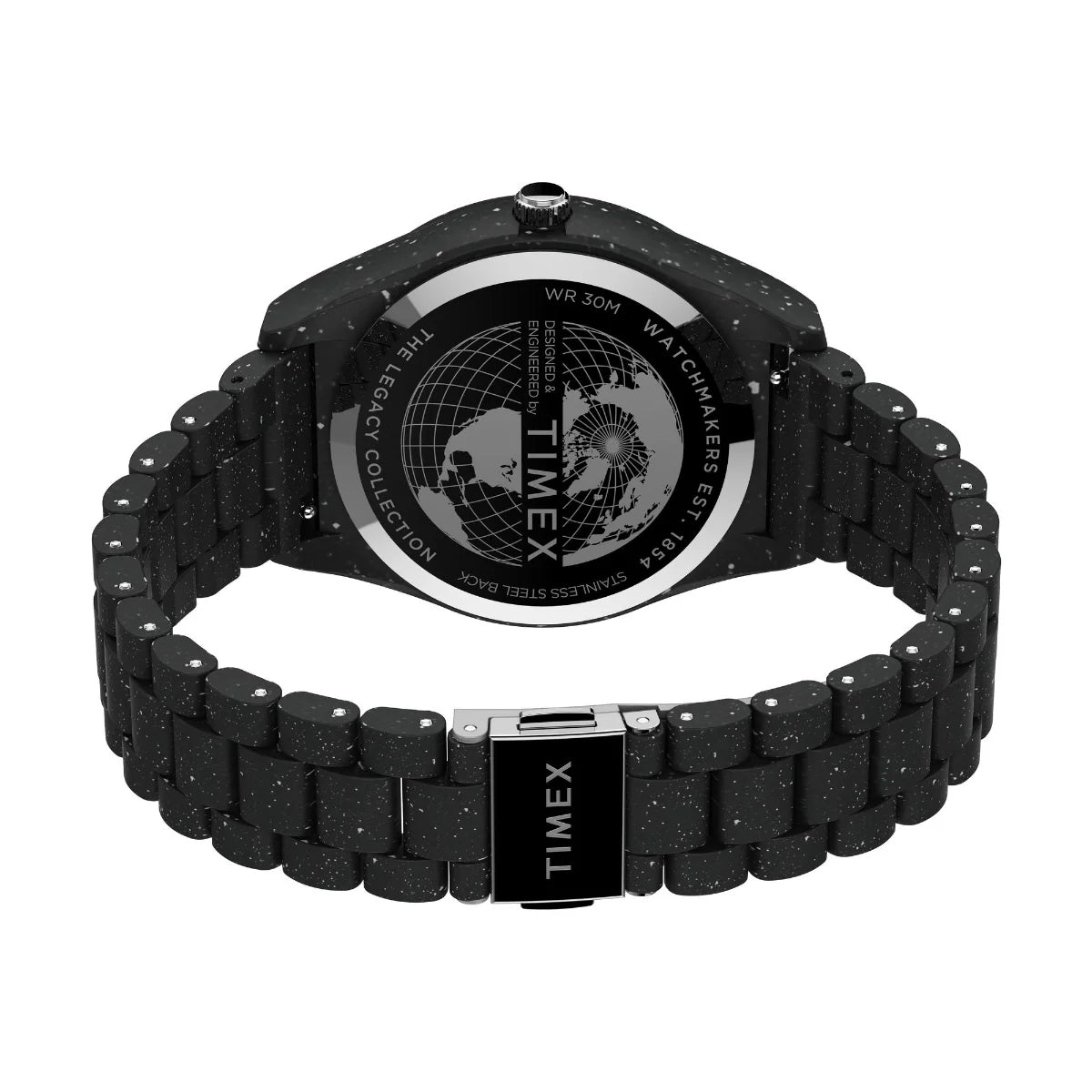 Timex Legacy Ocean 42mm Recycled Plastic Bracelet Watch - TW2V77000X6