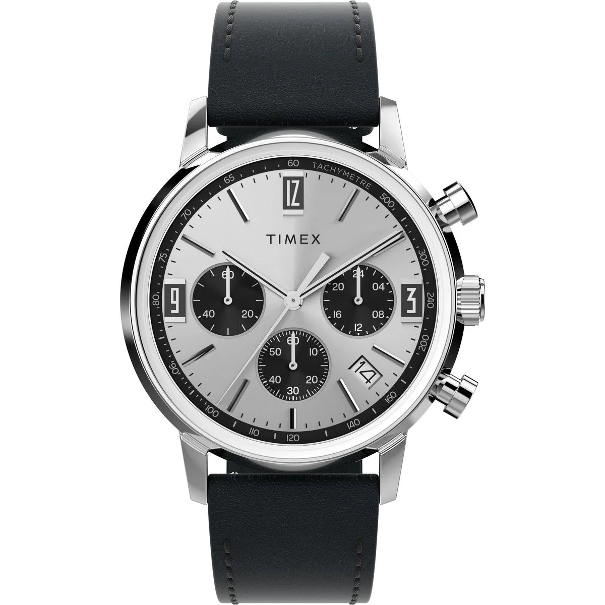 TIMEX Marlin Analog watch for man with Silver Round Dial - TW2W10300UJ