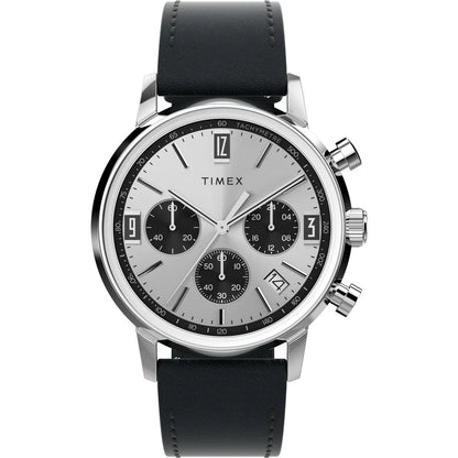 TIMEX Marlin Analog watch for man with Silver Round Dial - TW2W10300UJ
