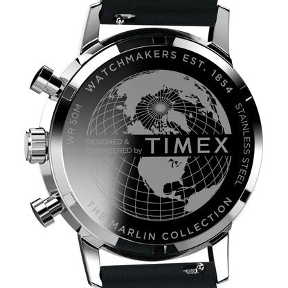 TIMEX Marlin Analog watch for man with Silver Round Dial - TW2W10300UJ