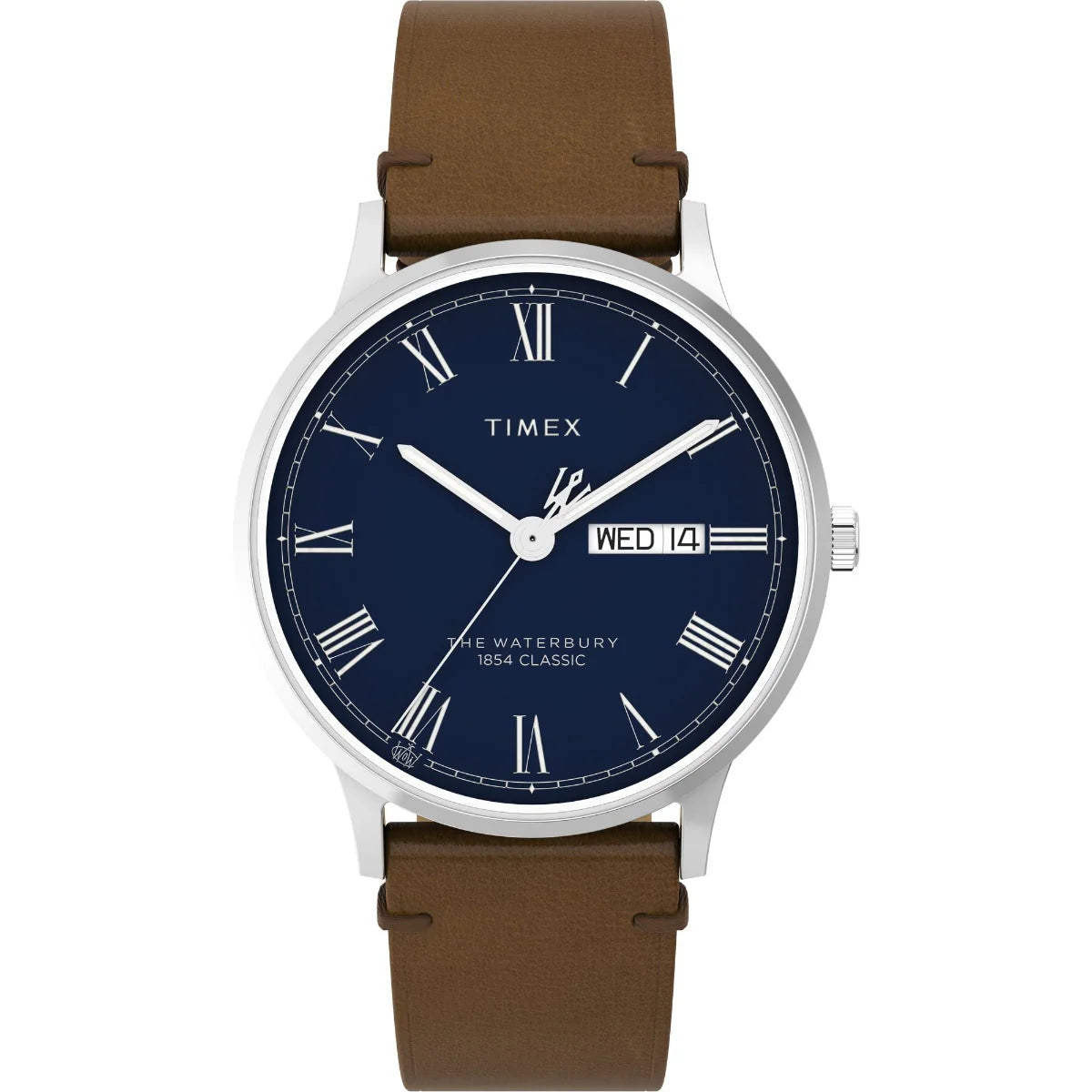 Timex Waterbury Classic 40mm Leather Strap Watch - TW2W14900UJ