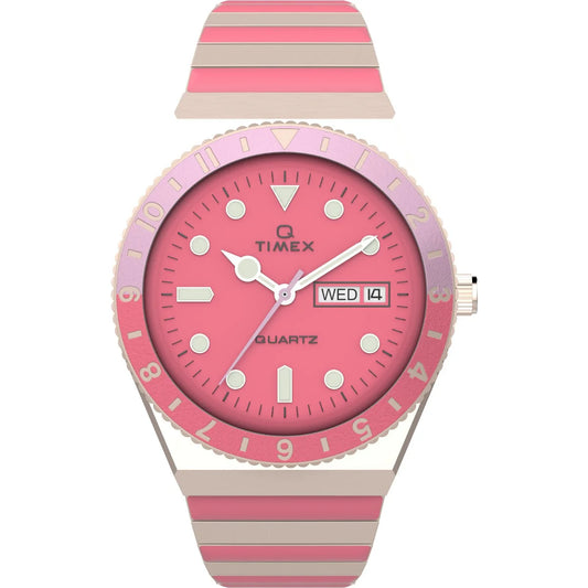 Timex Q 36mm Stainless Steel Expansion Band Watch - TW2W41000UJ