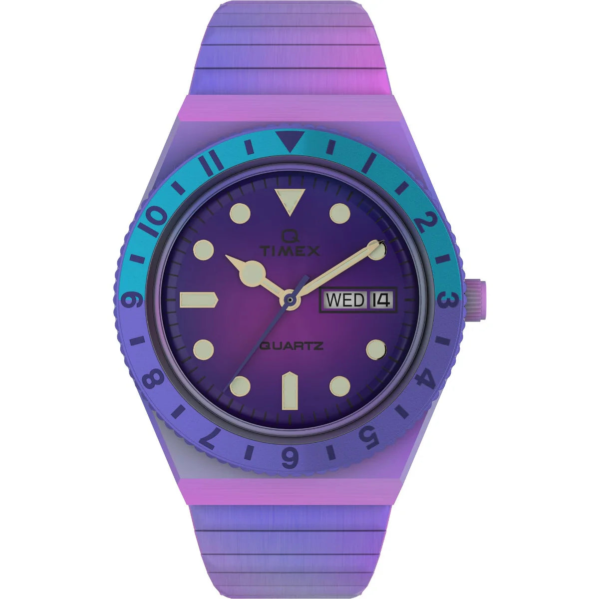 Timex Q 36mm Stainless Steel Expansion Band Watch - TW2W41100UJ