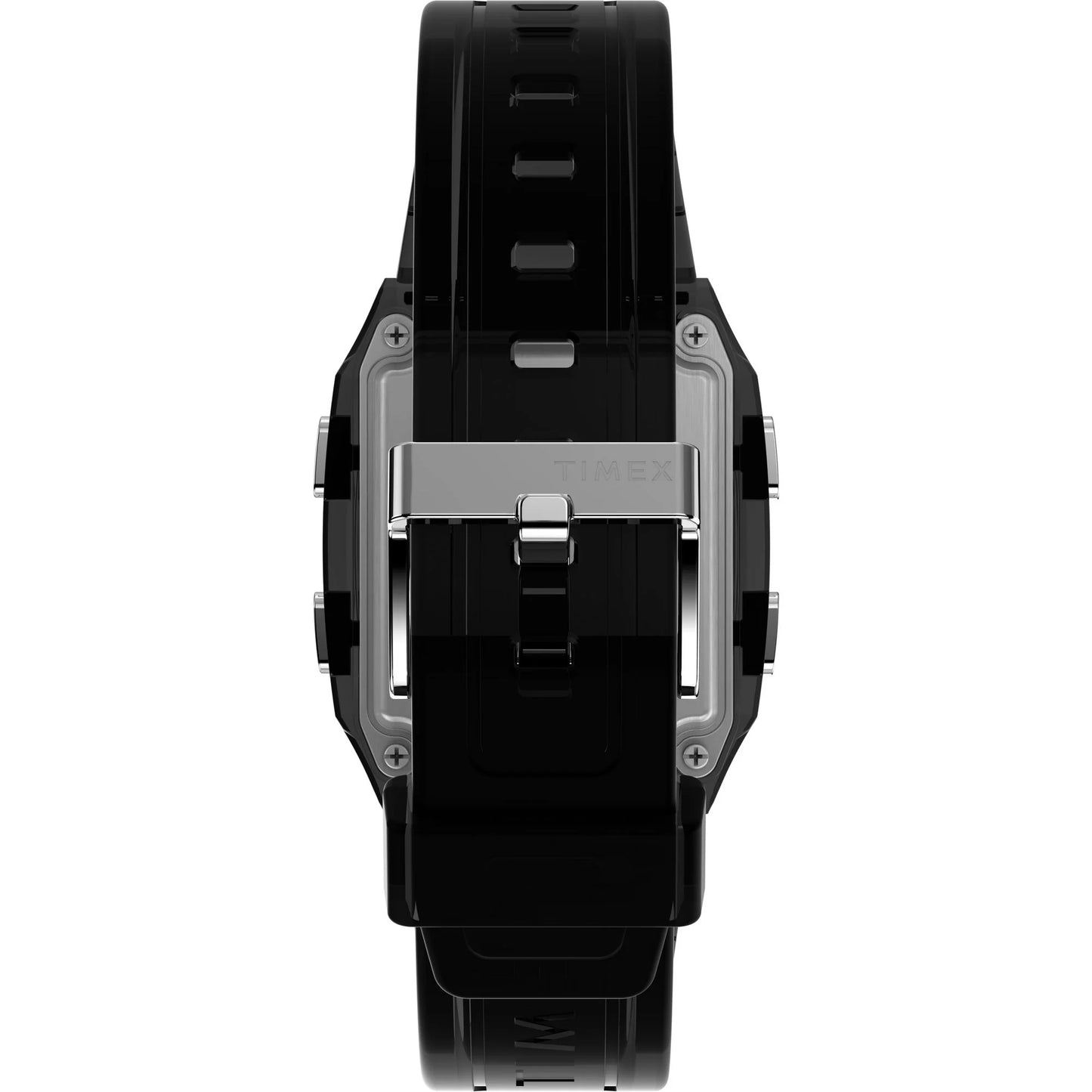 Timex Q Grey Rectangle Dial Digital Unisex Watch - TW2W45000UJ