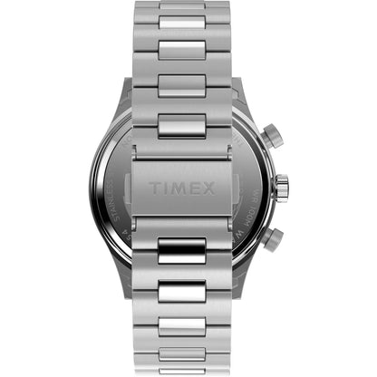 Timex Waterbury Traditional Fly Back Chronograph 43mm Stainless Steel Bracelet Watch - TW2W47800UJ