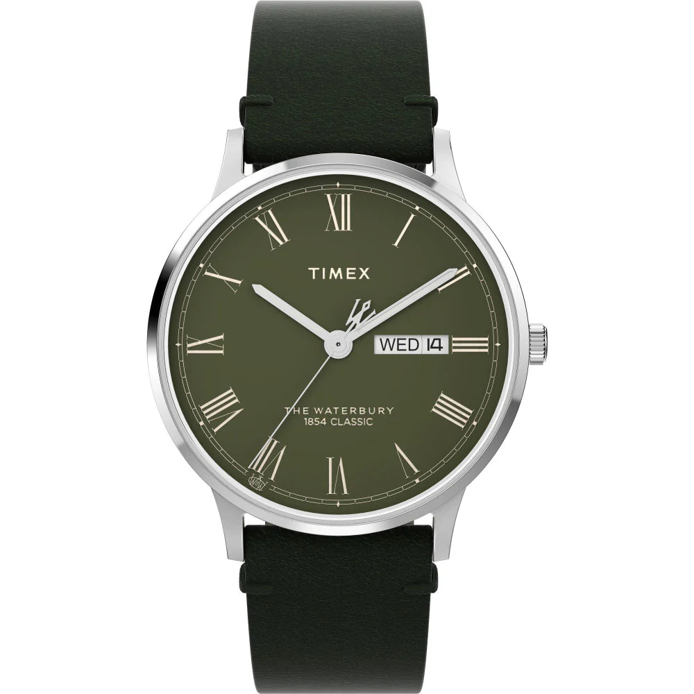 TIMEX Waterbury Classic 40mm Leather Strap Watch  TW2W50500UJ