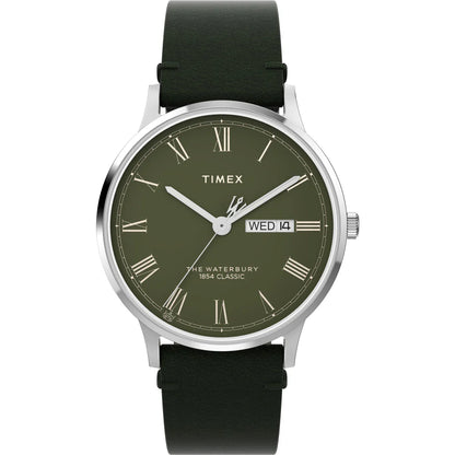 TIMEX Waterbury Classic 40mm Leather Strap Watch  TW2W50500UJ