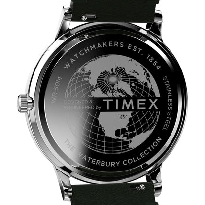 TIMEX Waterbury Classic 40mm Leather Strap Watch  TW2W50500UJ