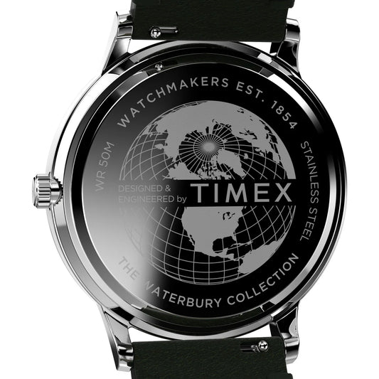 TIMEX Waterbury Classic 40mm Leather Strap Watch  TW2W50500UJ