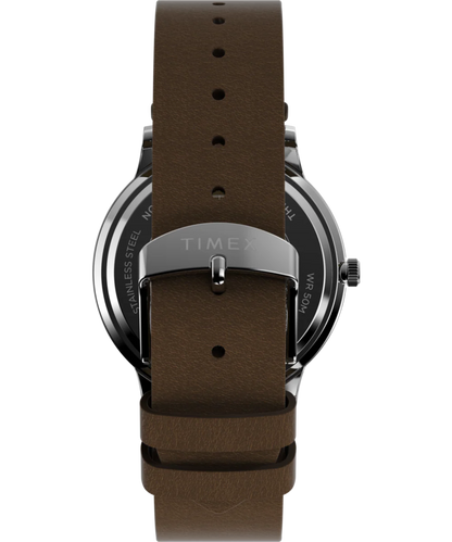 TIMEX Waterbury Classic 40mm Leather Strap Watch - TW2W50600UJ