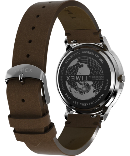 TIMEX Waterbury Classic 40mm Leather Strap Watch - TW2W50600UJ