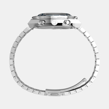 Timex Men Quartz Blue Dial Analog Stainless Steel Watch TW2W51600UJ