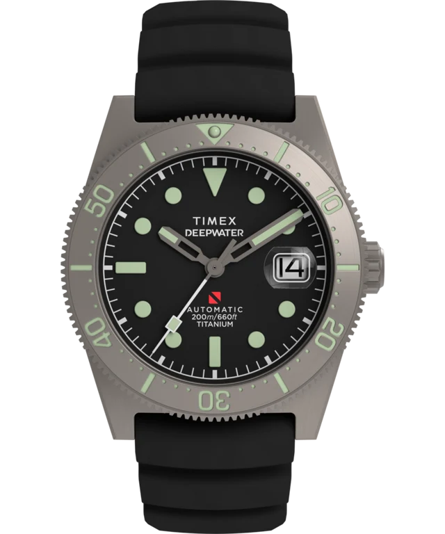 Deepwater Reef 200 Titanium Automatic 41mm Synthetic Rubber Strap Watch TW2W73800