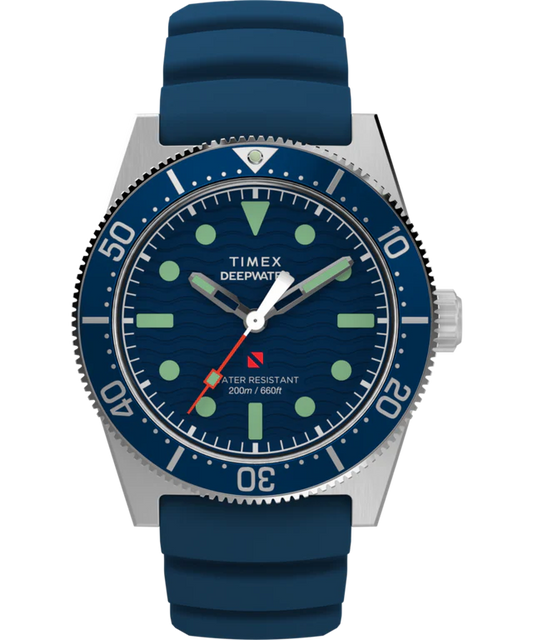 Deepwater Reef 200 41mm Synthetic Rubber Strap Watch TW2W74600