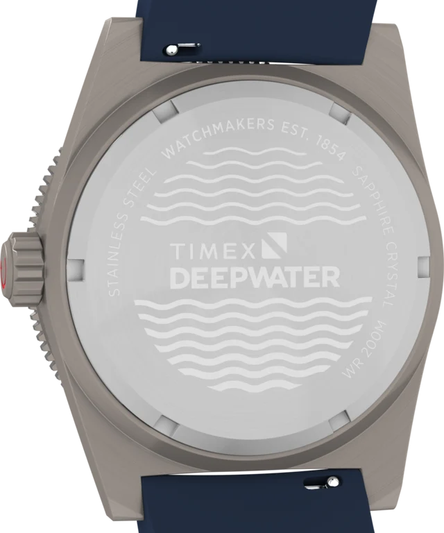 Deepwater Reef 200 GMT 41mm Synthetic Rubber Strap Watch TW2W75100