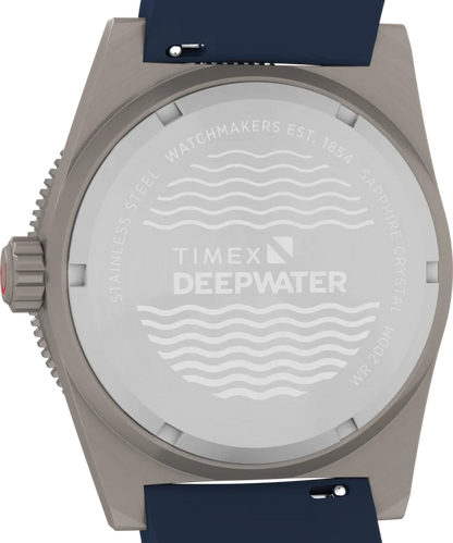 Deepwater Reef 200 GMT 41mm Synthetic Rubber Strap Watch TW2W75100