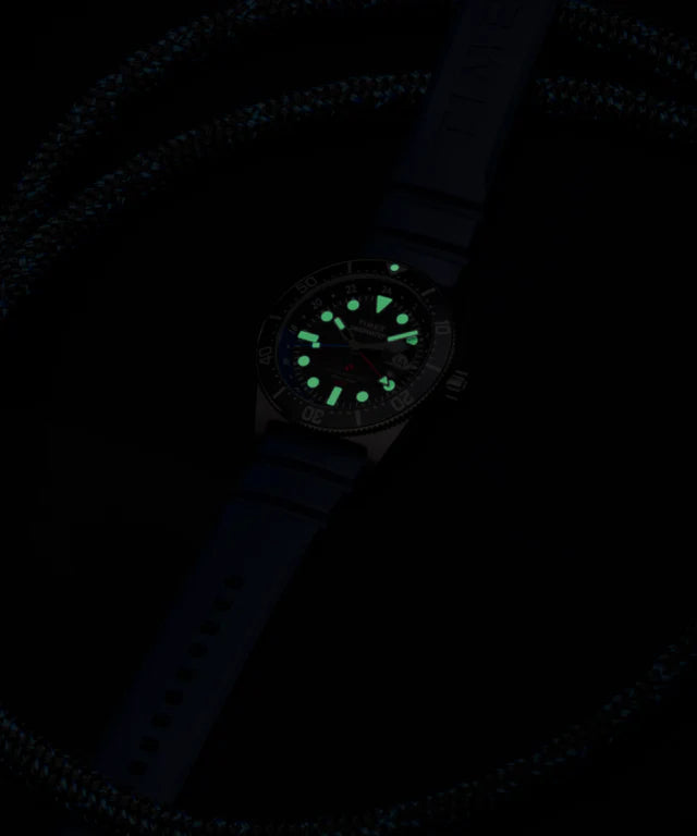 Deepwater Reef 200 GMT 41mm Synthetic Rubber Strap Watch TW2W75100