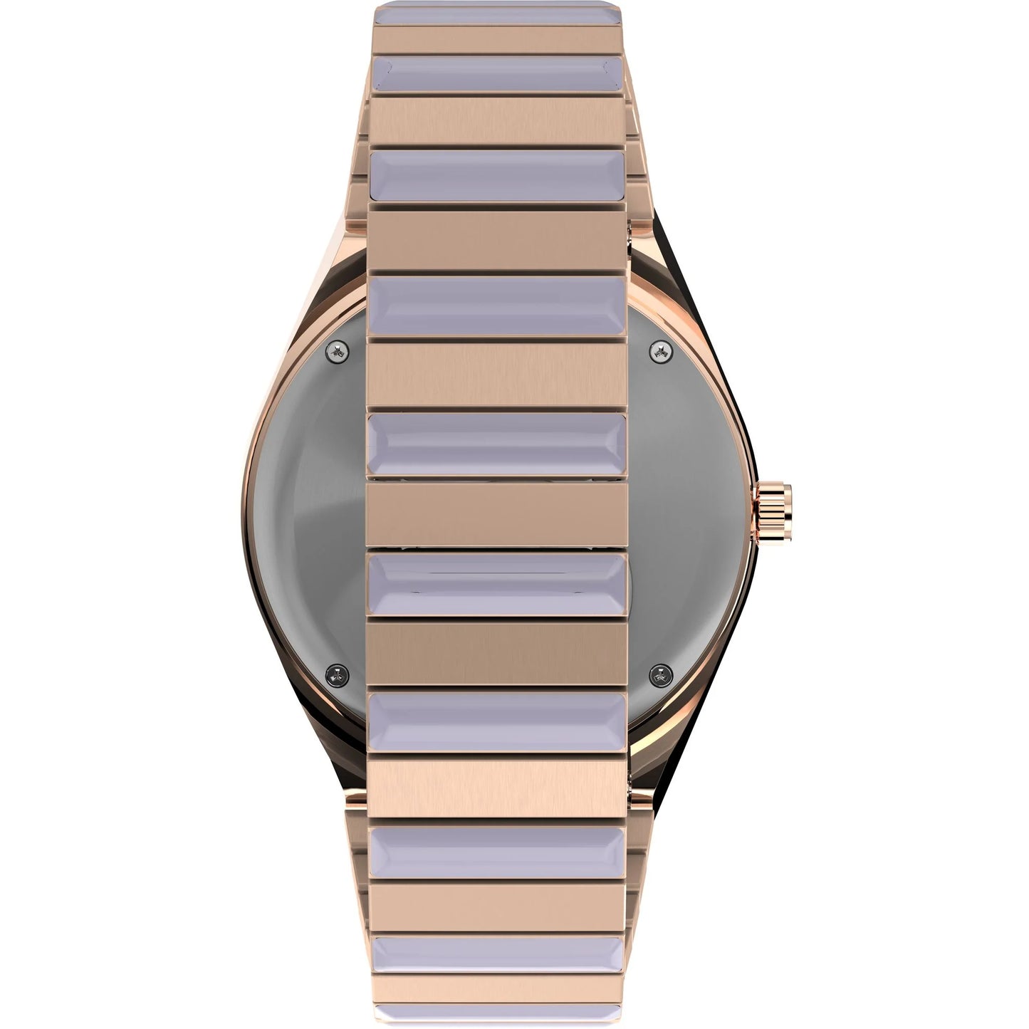 Timex Q Purple Round Dial Analog Women's Watch - TW2W87700UJ