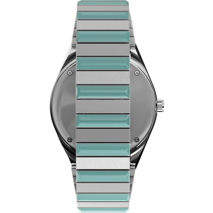 Timex Q Blue Round Dial Analog Women's Watch - TW2W87800UJ