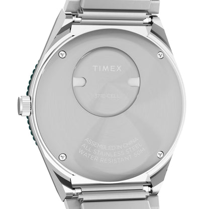 Timex Q Blue Round Dial Analog Women's Watch - TW2W87800UJ