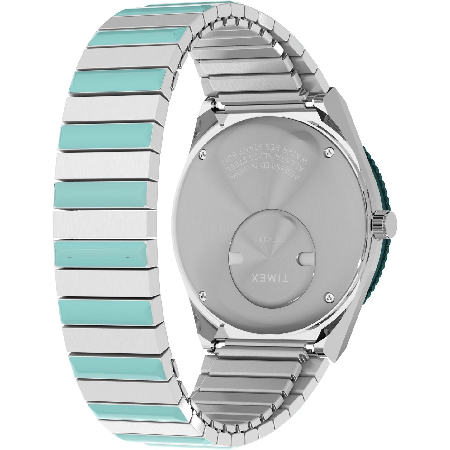 Timex Q Blue Round Dial Analog Women's Watch - TW2W87800UJ