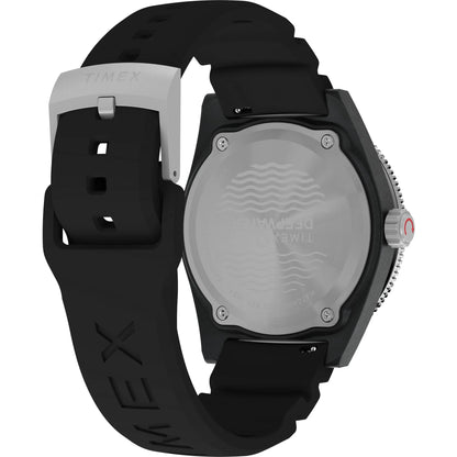 TIMEX Deep Water Black Round Dial Analog Men's Watch - TW2Y02200UJ