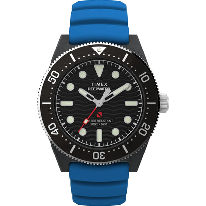 TIMEX Deep Water Black Round Dial Analog Men's Watch - TW2Y02500UJ