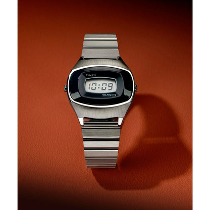 TIMEX Reissue Grey Rectangle Dial Digital Men's Watch - TW2Y06100UJ